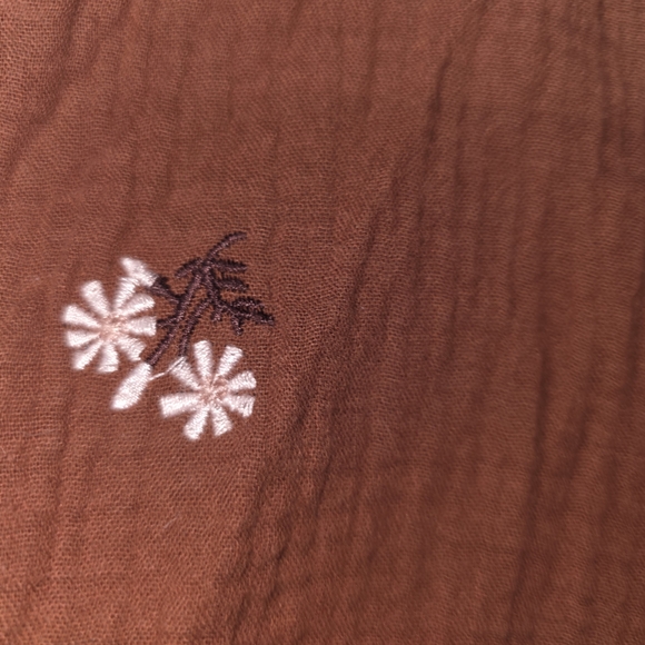 Madewell Women's Floral Embroidered Puff-Sleeve Small  ($82) - Picture 9 of 9